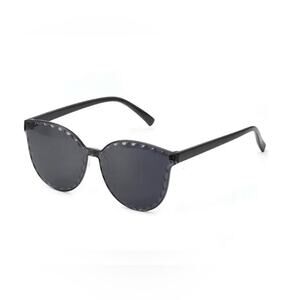 Frameless Acrylic Black Sunglasses Sunnies